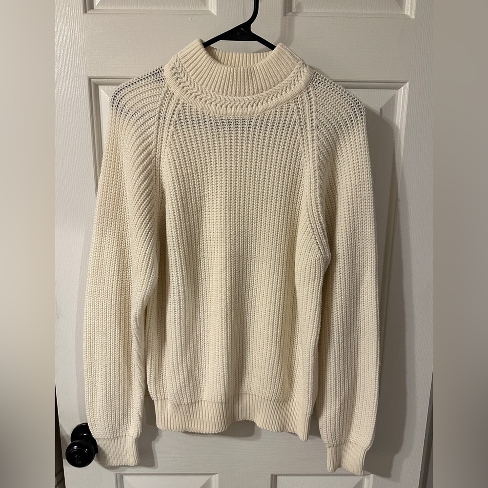 Vintage Picket & Post mock turtleneck sweater. Size medium.